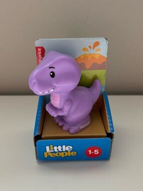 Little people purple trex dinosaur